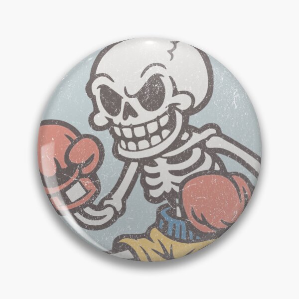 Item preview, Skeleton Boxer – Always Ready to Rumble Vintage Boxing Design designed and sold by Proto Lab Studio.