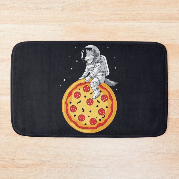 Item preview, Astronaut Wolf Pizza Planet designed and sold by Amir Faysal.