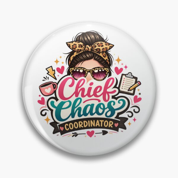 Item preview, Chief Chaos Coordinator designed and sold by Teacuppupdesign.