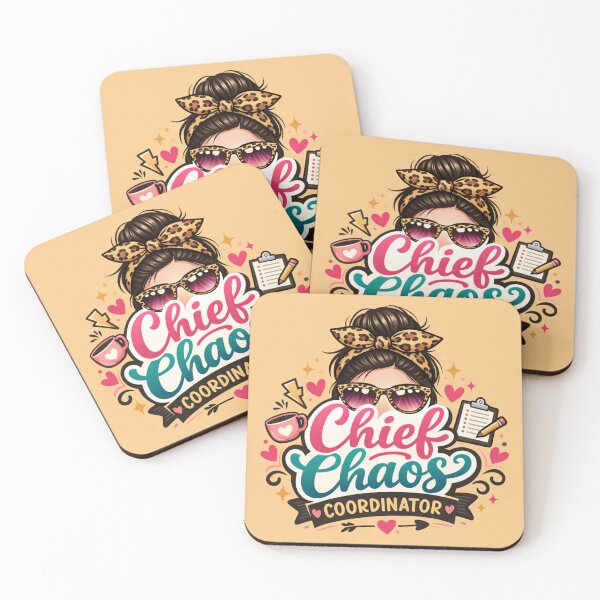 Item preview, Chief Chaos Coordinator designed and sold by Teacuppupdesign.