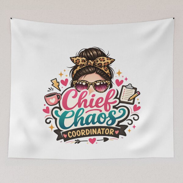 Item preview, Chief Chaos Coordinator designed and sold by Teacuppupdesign.