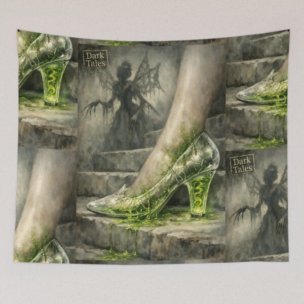 Item preview, The Poisoned Slipper - Dark Fae designed and sold by bapupa.
