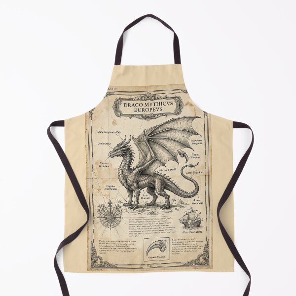 Item preview, Mythological Dragon Scientific Atlas designed and sold by Jeeklsdotcom.