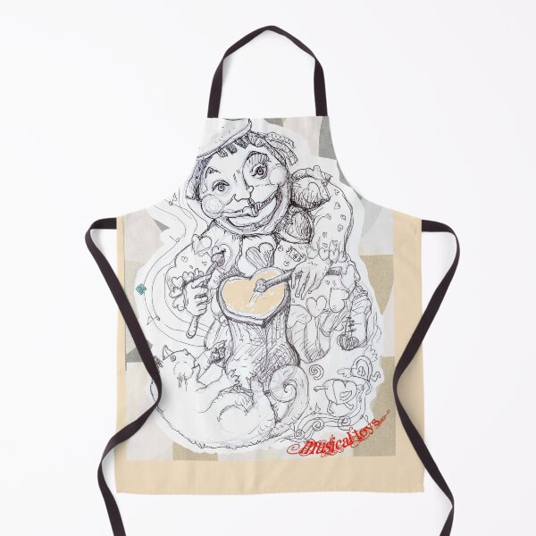 Item preview, Heart Clown Drummer and Musical Lover Cat (Drawing by ACCI) designed and sold by VanyssaGraphics.