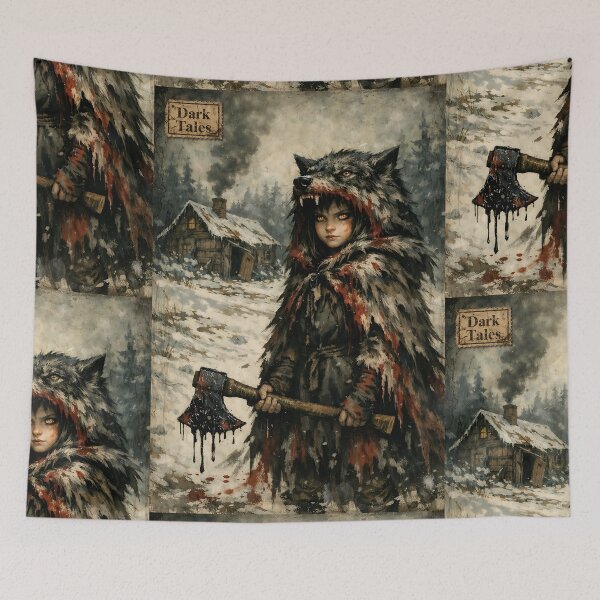 Item preview, The Wolf-Skin Wanderer - Dark Fae designed and sold by bapupa.