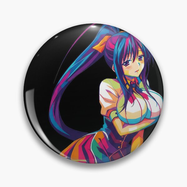 Item preview, Akeno Himejima Wpap Pop Art designed and sold by sandrahofer-art.