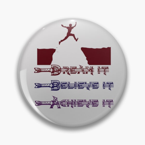 Item preview, Dream It Believe It Achieve It | Leap of Faith Silhouette designed and sold by Miheerala.