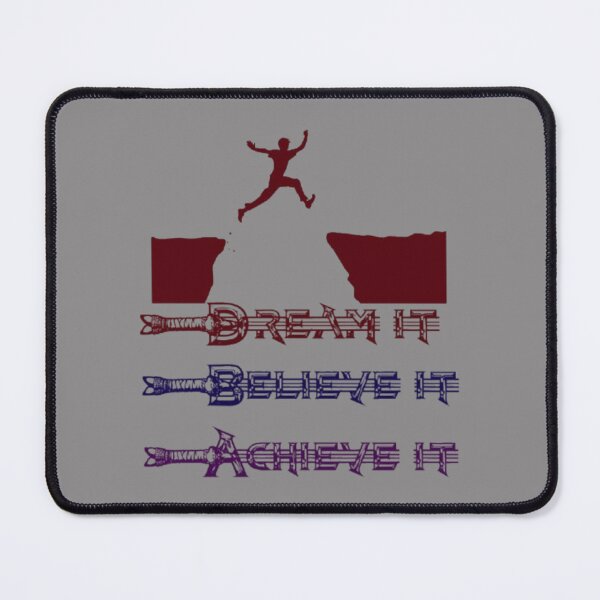 Item preview, Dream It Believe It Achieve It | Leap of Faith Silhouette designed and sold by Miheerala.