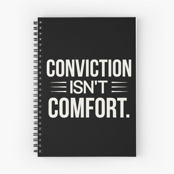 Item preview, Conviction Isn't Comfort — Stock Market Trader Shirt designed and sold by BRINGOO.