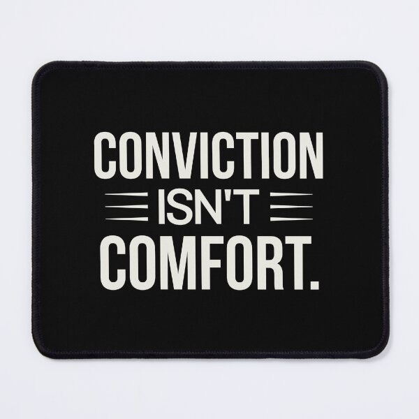 Item preview, Conviction Isn't Comfort — Stock Market Trader Shirt designed and sold by BRINGOO.