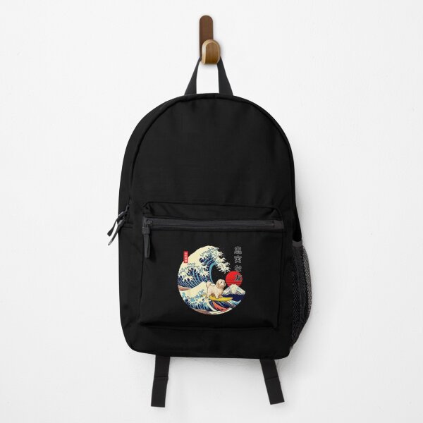 Item preview, Coton de Tulear Surfing Japanese Wave Dog designed and sold by titanlevi.