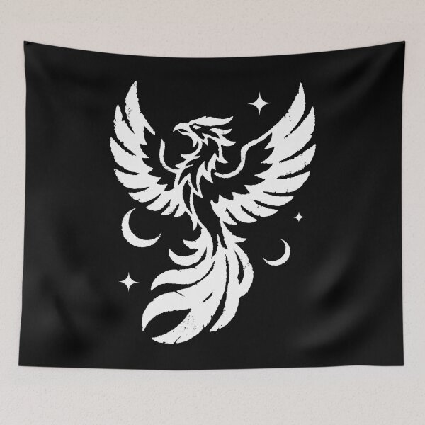 Item preview, Solar Phoenix Rising Sun Art designed and sold by SignumShop.