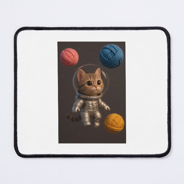 Item preview, Astronaut cat designed and sold by TheVibeCore.