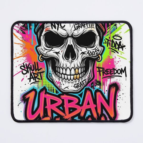 Item preview, Streetwear Graffiti Skull – Bold Hip Hop Street Art Design designed and sold by Beauty Hand LK.