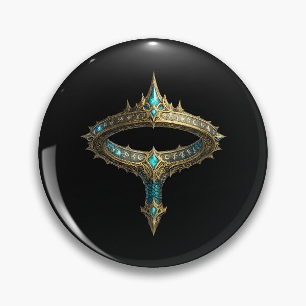 Item preview, Ancient Arcane Crown Rune Emblem designed and sold by DebraSLanders.