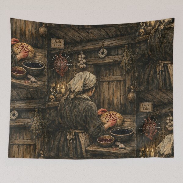 Item preview, The Root-Wife’s Kitchen - Dark Folk designed and sold by bapupa.