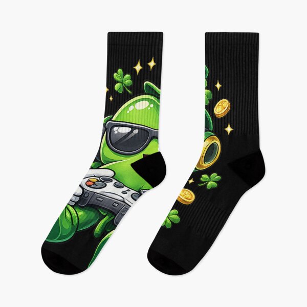 Item preview, Lucky Shamrock Gamer St Patricks Day Gaming Shirt designed and sold by DuneHaicna.