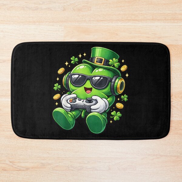 Item preview, Lucky Shamrock Gamer St Patricks Day Gaming Shirt designed and sold by DuneHaicna.