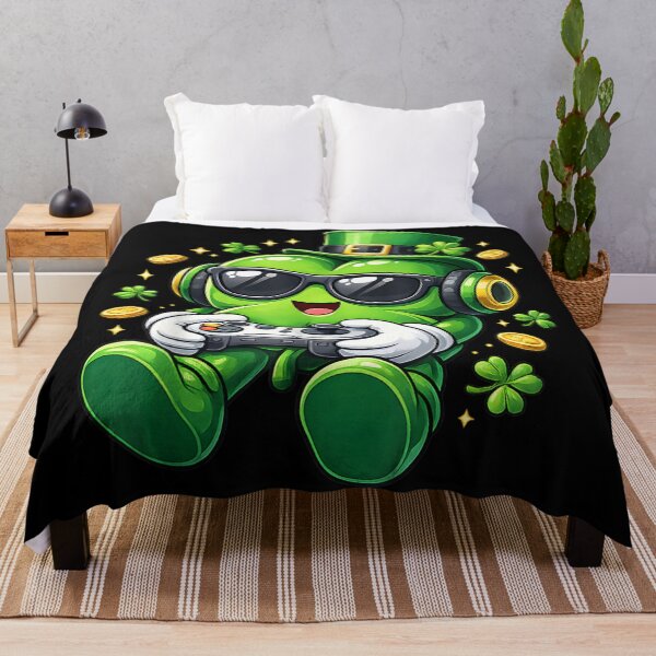 Item preview, Lucky Shamrock Gamer St Patricks Day Gaming Shirt designed and sold by DuneHaicna.
