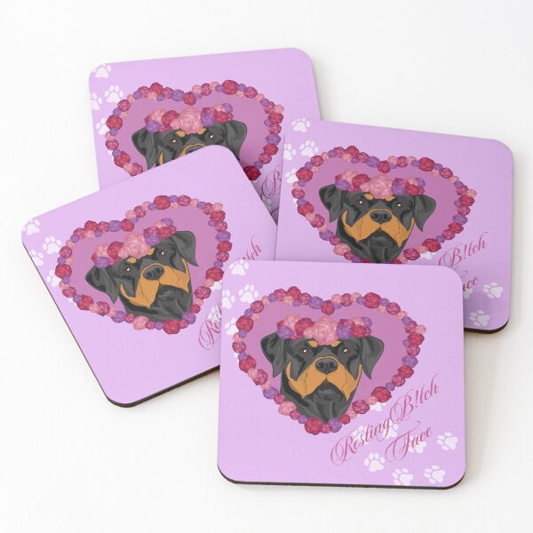 Item preview, Resting B!tch Face Rottweiler designed and sold by kerriestuff.
