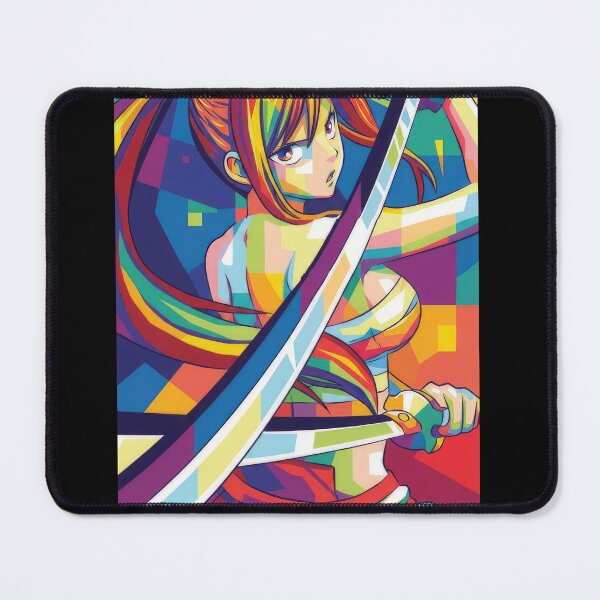 Item preview, Fairy Tail Erza Scarlet Wpap Pop Art designed and sold by sandrahofer-art.