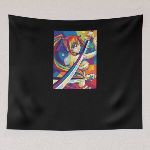 Item preview, Fairy Tail Erza Scarlet Wpap Pop Art designed and sold by sandrahofer-art.