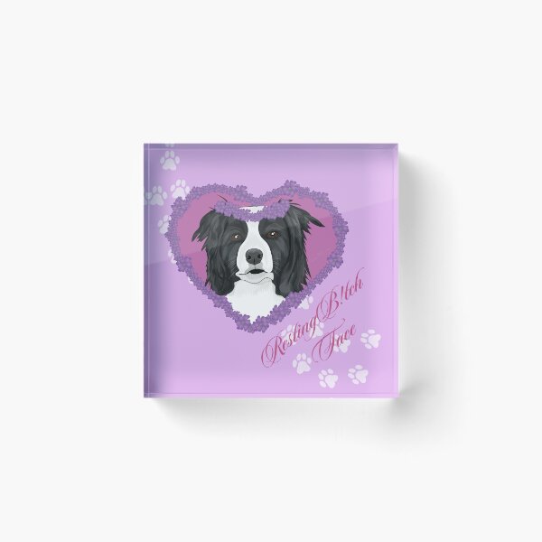 Item preview, Resting B!tch Face Border Collie designed and sold by kerriestuff.