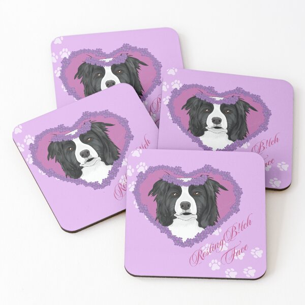 Item preview, Resting B!tch Face Border Collie designed and sold by kerriestuff.