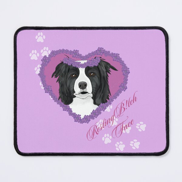 Item preview, Resting B!tch Face Border Collie designed and sold by kerriestuff.