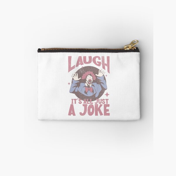 Item preview, Laugh It’s All Just a Joke – Funny Retro Clown Humor Design designed and sold by Proto Lab Studio.