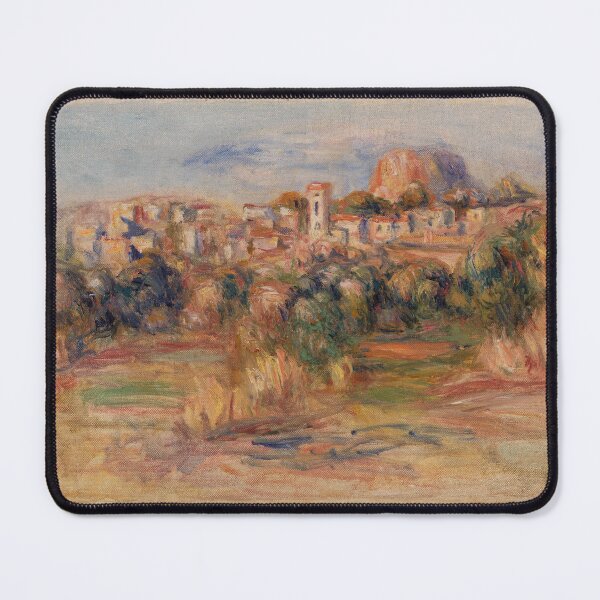 Item preview, Paysage La Gaude by Pierre-Auguste Renoir: Sunlit Impressionist Landscape designed and sold by artofuniverse.
