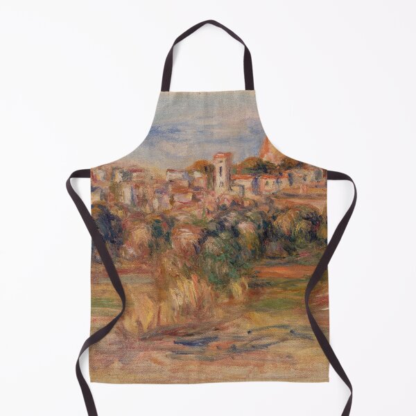 Item preview, Paysage La Gaude by Pierre-Auguste Renoir: Sunlit Impressionist Landscape designed and sold by artofuniverse.