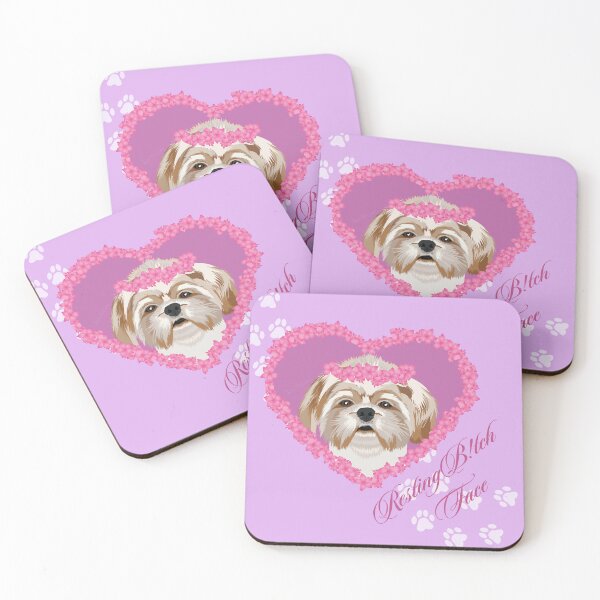 Item preview, Resting B!tch Face Shih Tzu designed and sold by kerriestuff.