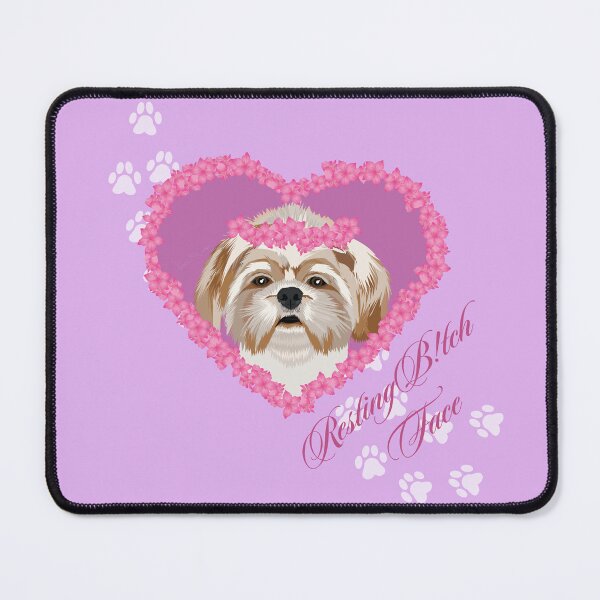 Item preview, Resting B!tch Face Shih Tzu designed and sold by kerriestuff.