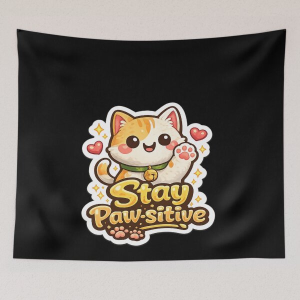 Item preview, Stay Paw-sitive designed and sold by thtCMRAguy.
