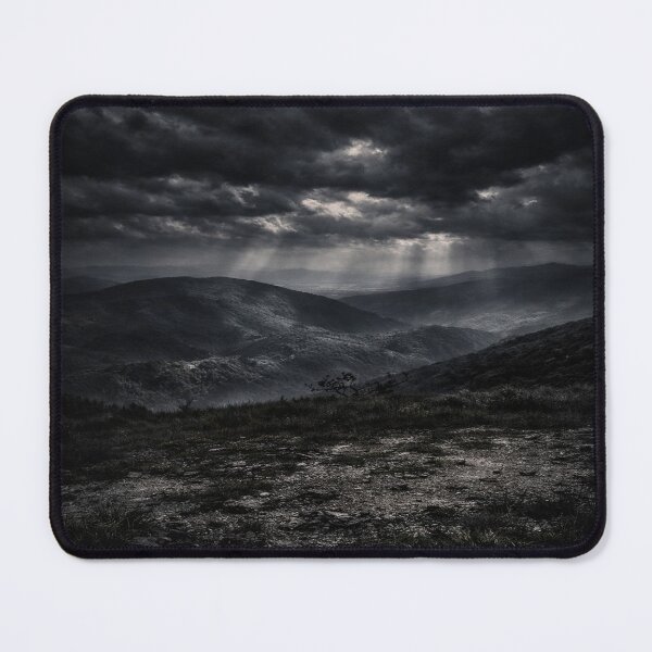 Item preview, Dark Mountain Storm – Dramatic Landscape Photography Print, Moody Aesthetic designed and sold by Dlilium.