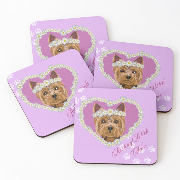 Item preview, Resting B!tch Face Yorkshire Terrier designed and sold by kerriestuff.