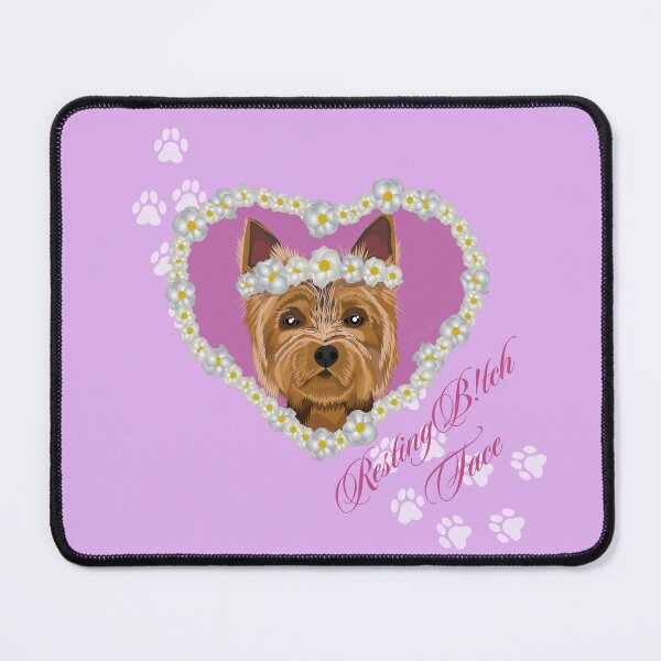 Item preview, Resting B!tch Face Yorkshire Terrier designed and sold by kerriestuff.