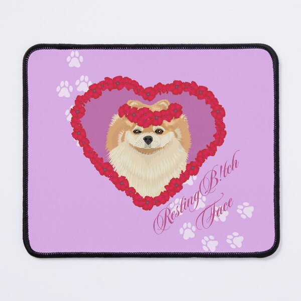 Item preview, Resting B!tch Face Pomeranian designed and sold by kerriestuff.