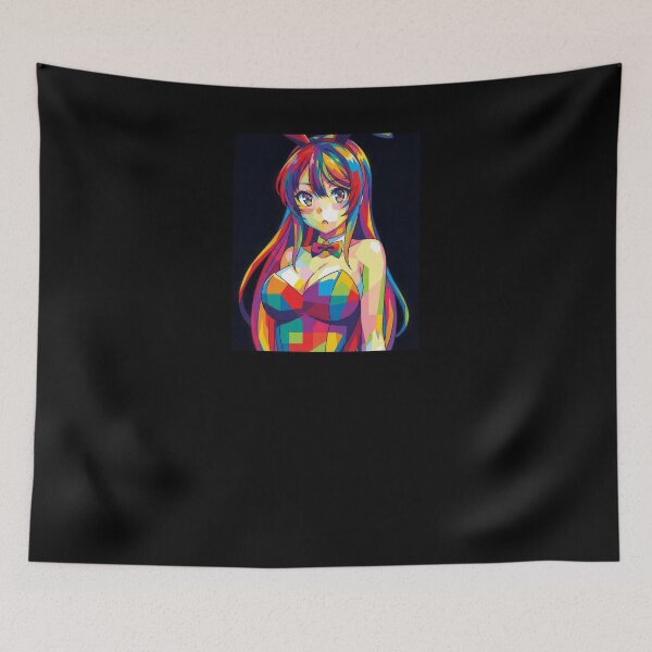 Item preview, Mai Sakurajima Pop Art designed and sold by sandrahofer-art.