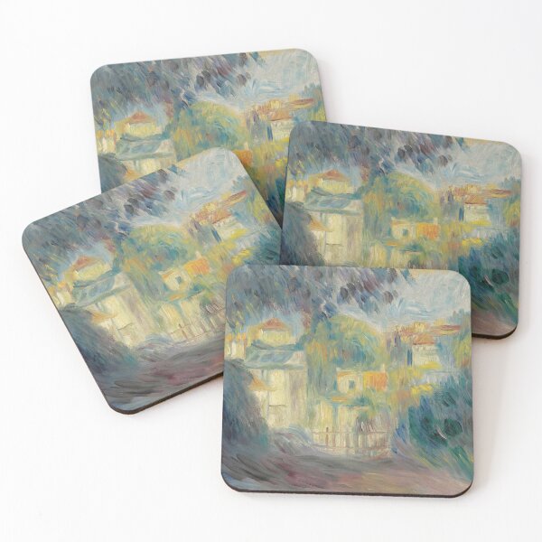 Item preview, Paysage by Pierre-Auguste Renoir: Dreamy French Impressionist Landscape Poster designed and sold by artofuniverse.