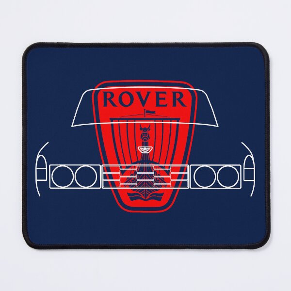 Item preview, Rover P6 classic car outline and badge designed and sold by soitwouldseem.