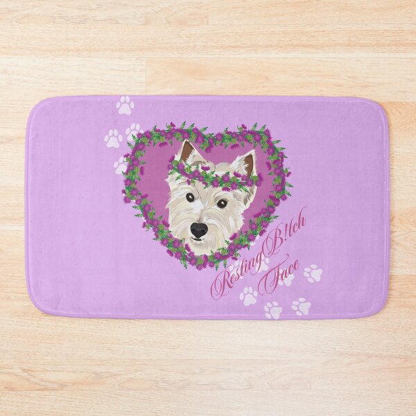 Item preview, Resting B!tch Face Highland Terrier designed and sold by kerriestuff.