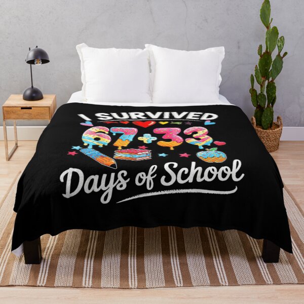 Item preview, I Survived 100 Days of School Funny School Design designed and sold by gladysenglish.