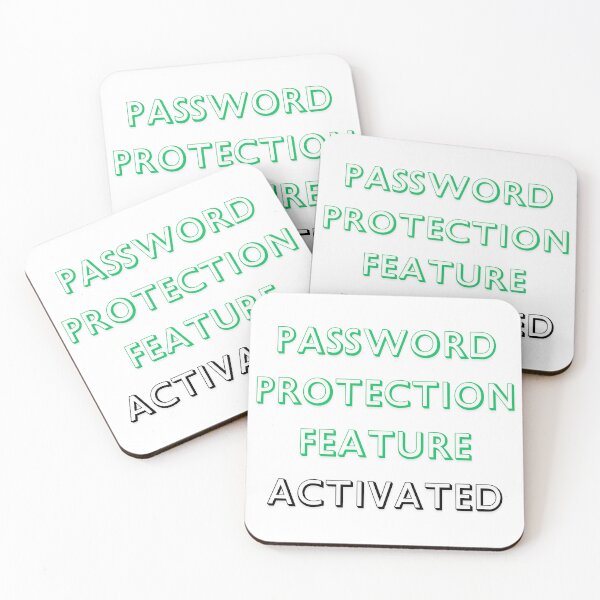 Item preview, Password protection feature activated designed and sold by ArtistTejal.