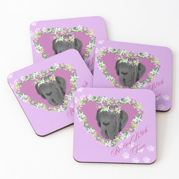 Item preview, Resting B!tch Face Neapolitan Mastiff designed and sold by kerriestuff.