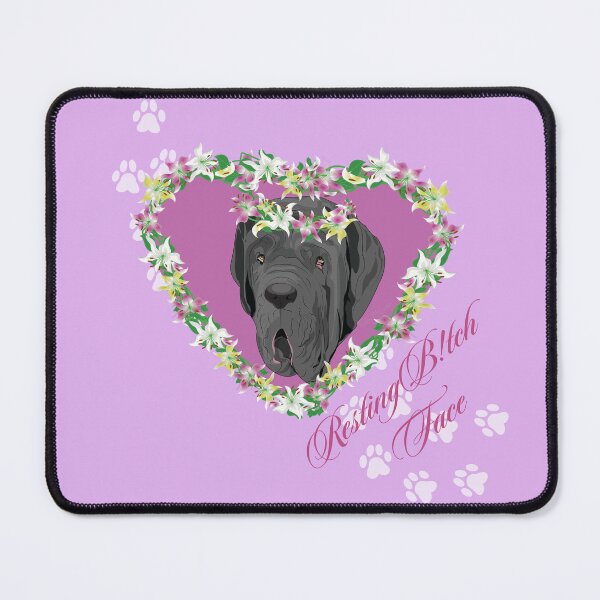 Item preview, Resting B!tch Face Neapolitan Mastiff designed and sold by kerriestuff.
