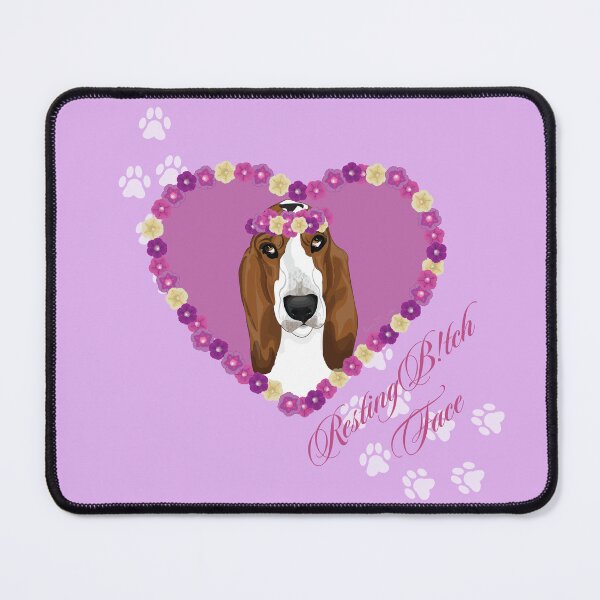 Item preview, Resting B!tch Face Basset Hound designed and sold by kerriestuff.