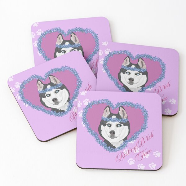 Item preview, Resting B!tch Face Husky designed and sold by kerriestuff.