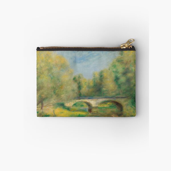 Item preview, Paysage by Pierre-Auguste Renoir: Tranquil Impressionist Riverside Landscape designed and sold by artofuniverse.